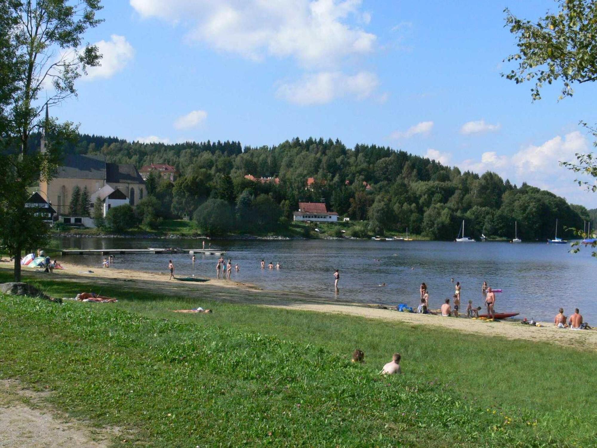 Lipno Lake House Přední Výtoň Exteriör bild